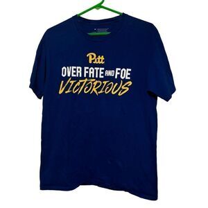 Pitt Panthers Victorious Over Fate And Foe Size Medium T-Shirt